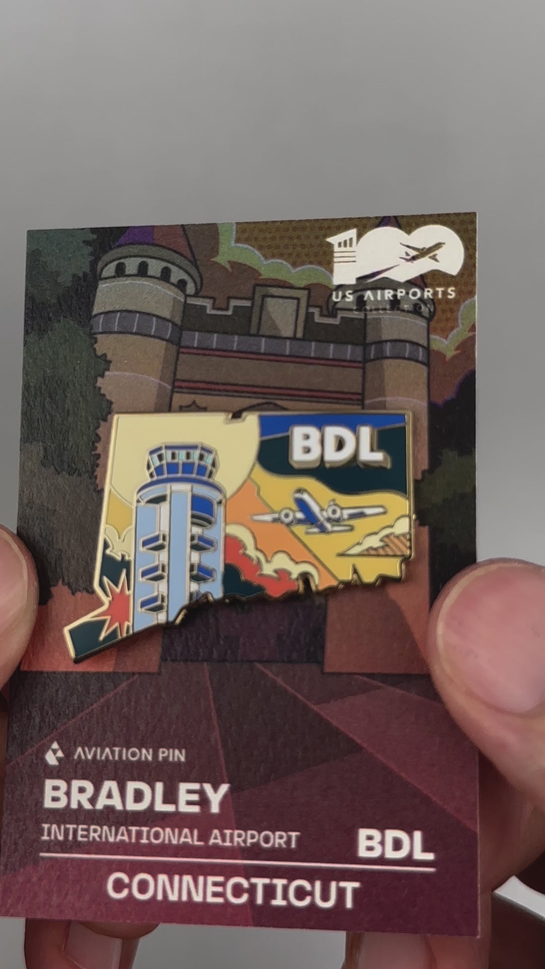 Pin de Aeropuerto | BDL - Connecticut