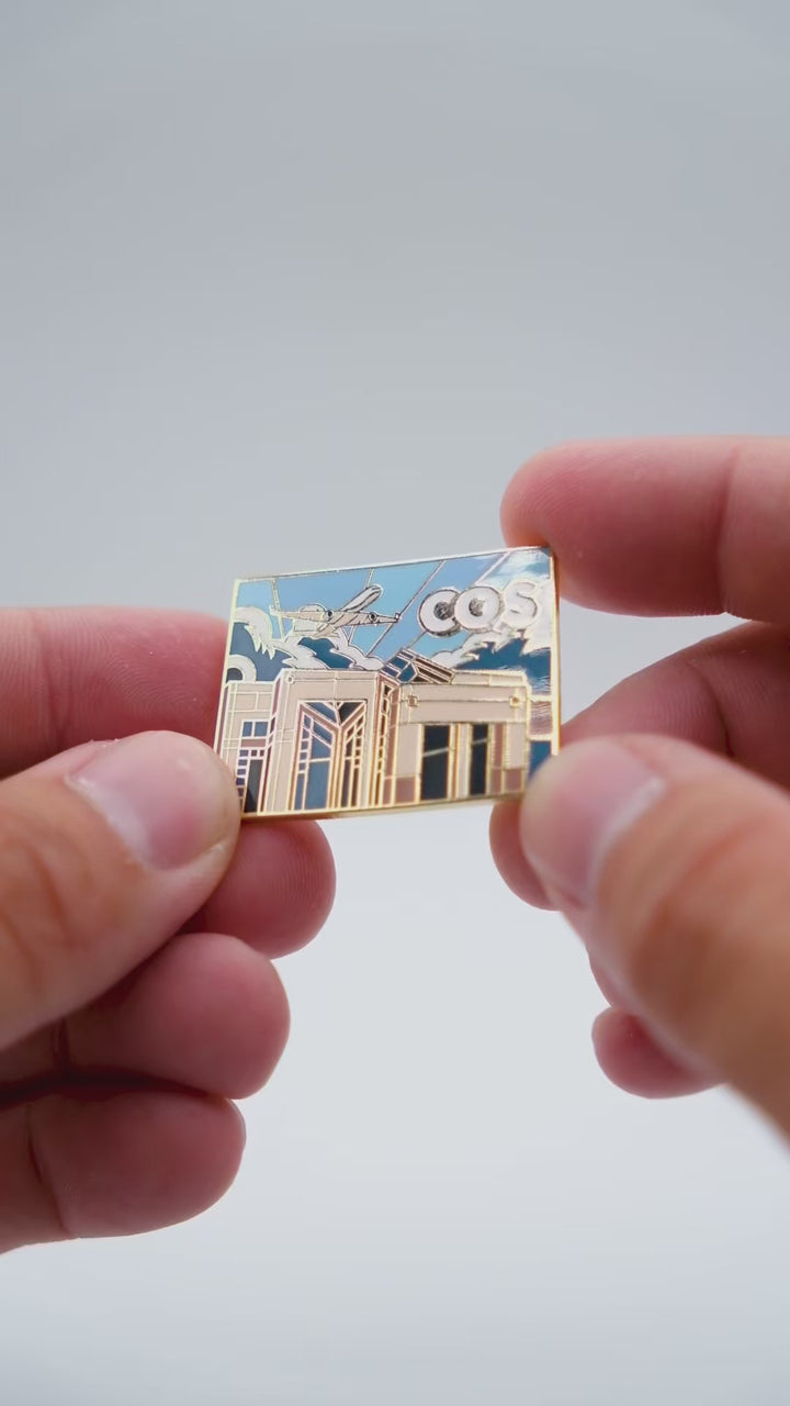 COS Airport Pin – City of Colorado Springs Municipal Airport, Colorado