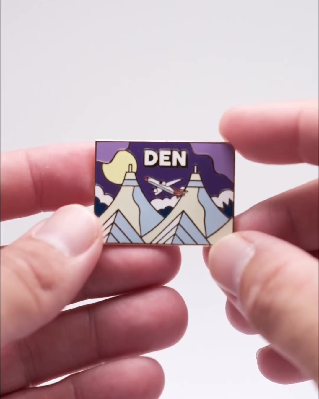 DEN Airport Pin – Denver International Airport, Colorado