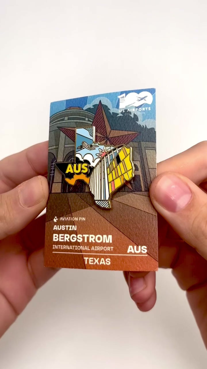Pin de Aeropuerto | AUS - Texas