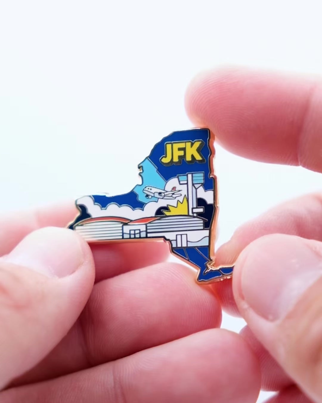 JFK Airport Pin – John F. Kennedy International Airport, New York