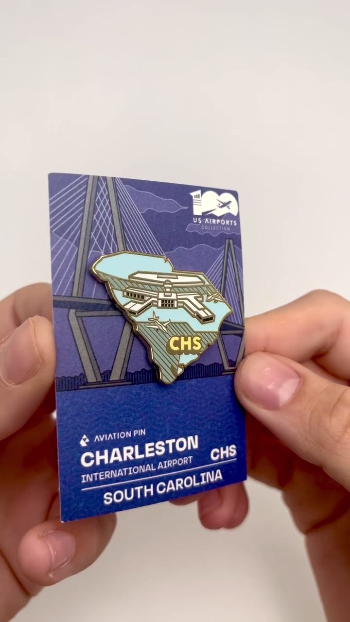 Pin de Aeropuerto | CHS - Carolina del Sur
