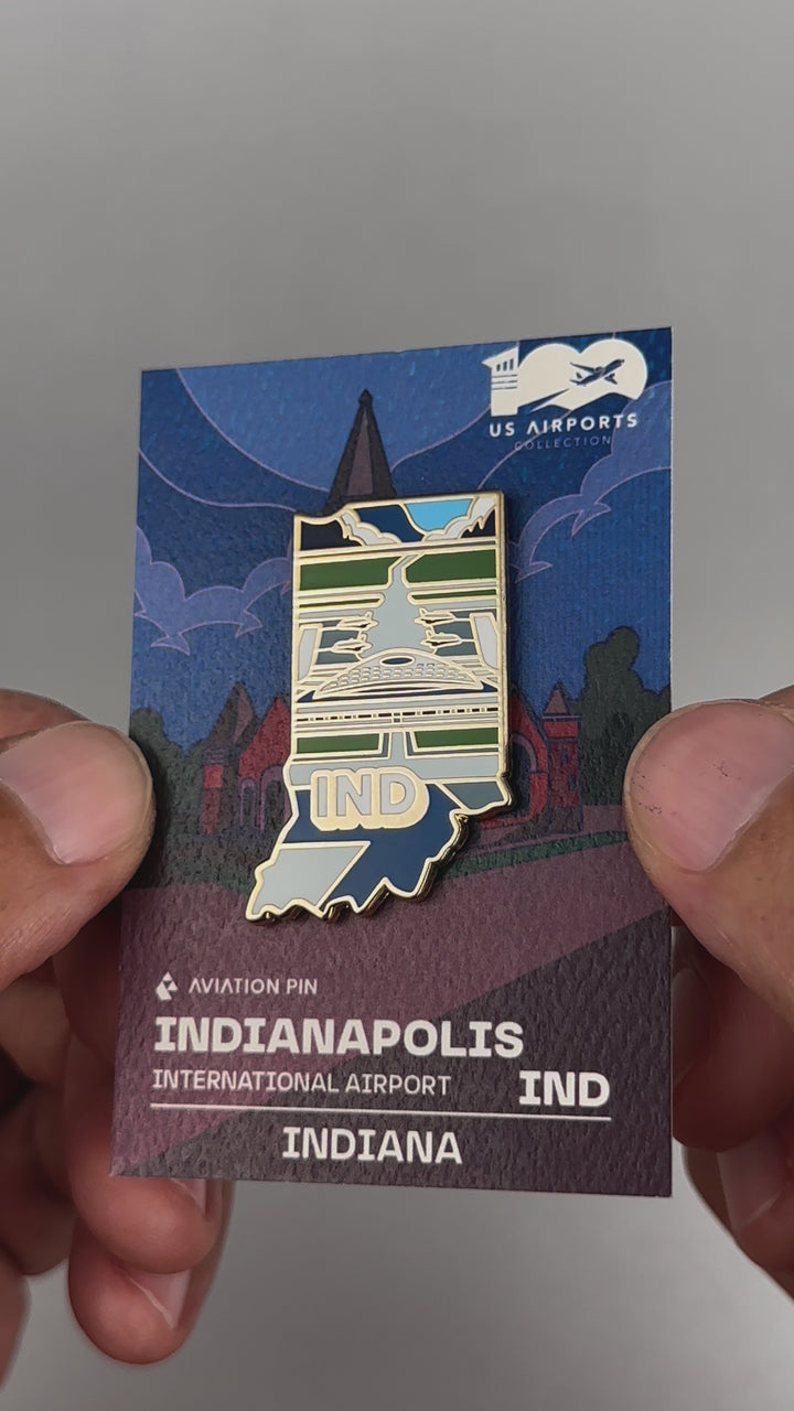 Pin de Aeropuerto | IND - Indiana