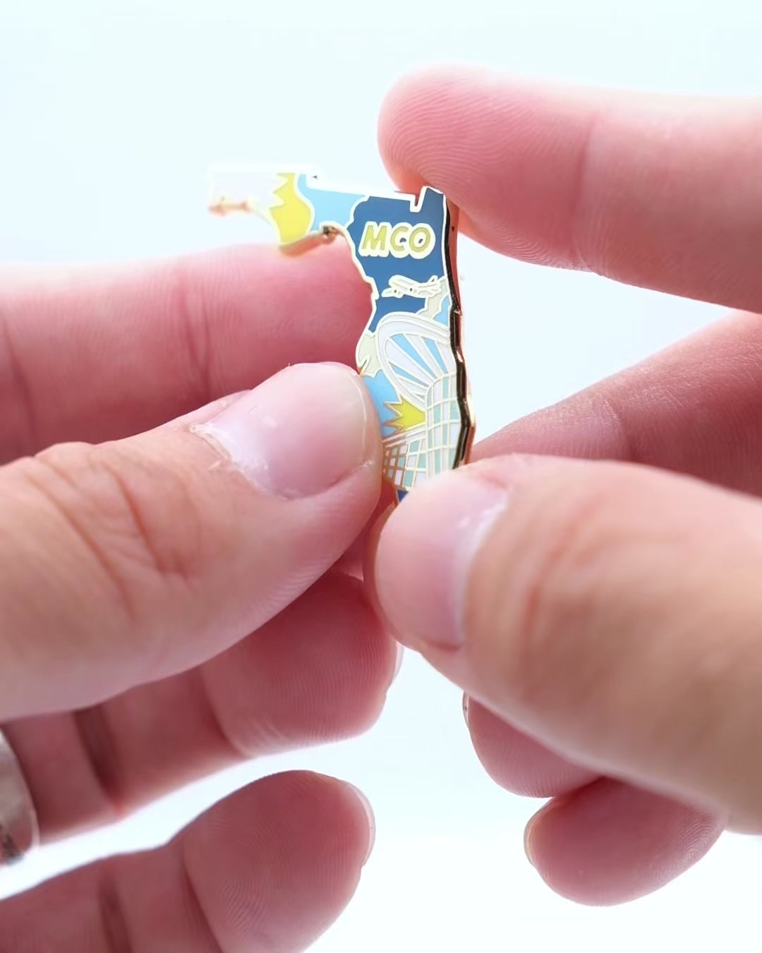 MCO Airport Pin – Orlando International Airport, Florida