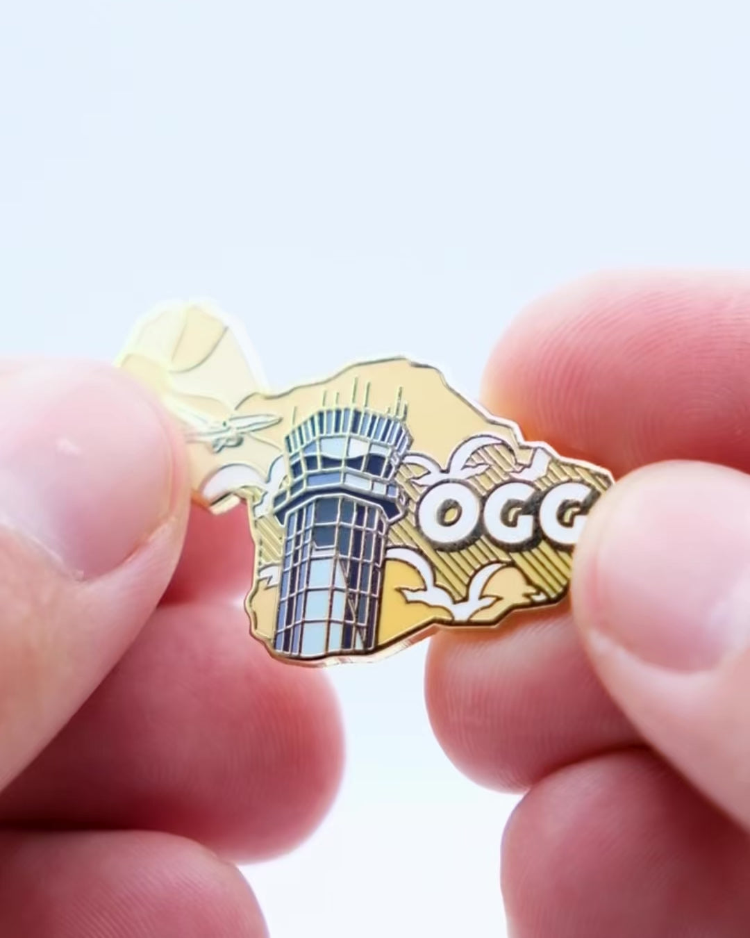 OGG Airport Pin – Kahului Airport, Hawaii (Maui)