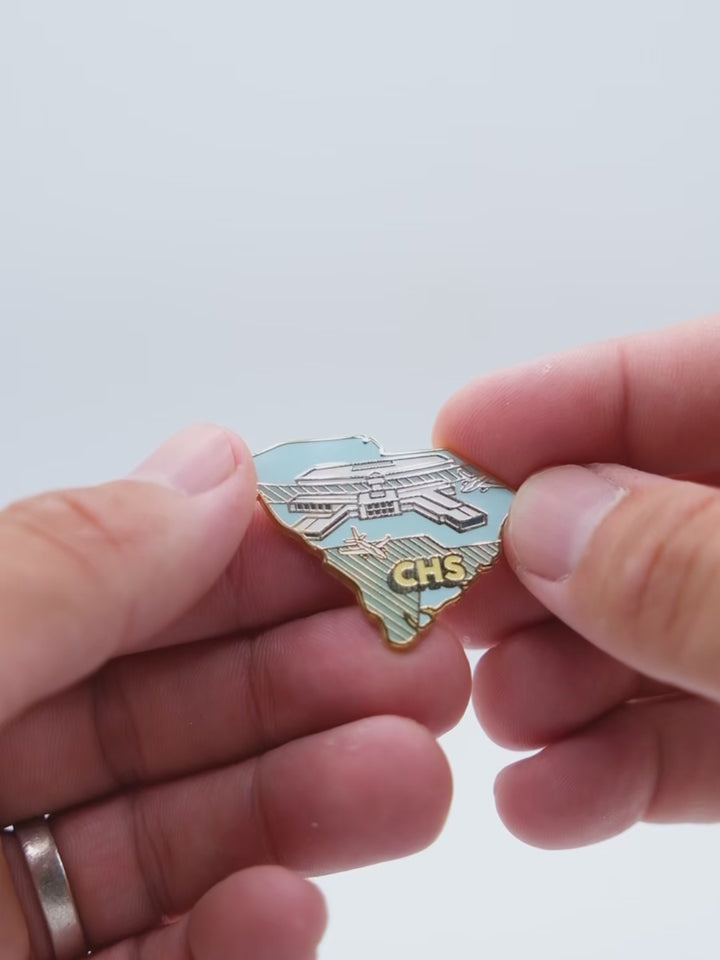 CHS Airport Pin – Charleston International Airport, South Carolina