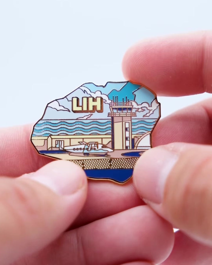 LIH Airport Pin – Lihue Airport, Hawaii (Kauai)